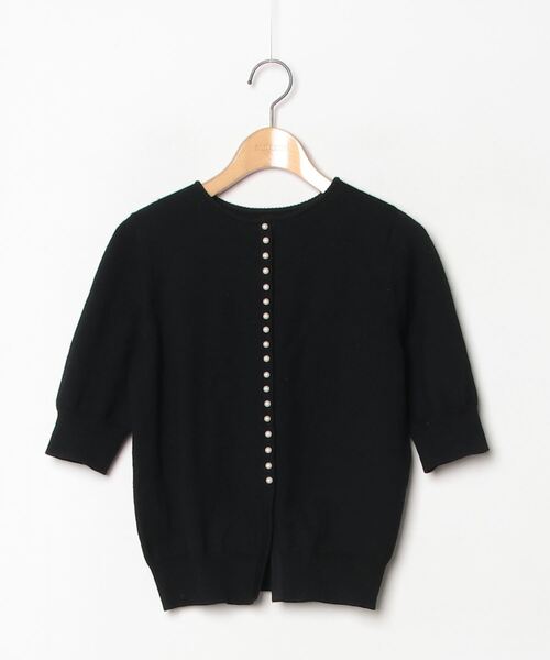 「BALLSEY」 7分袖ニット S ブラック レディース