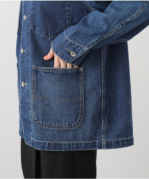 【新品】Plage coverall カバーオール 36 plage デニムジャケット gジャン 「追加」coverall 3 レディース