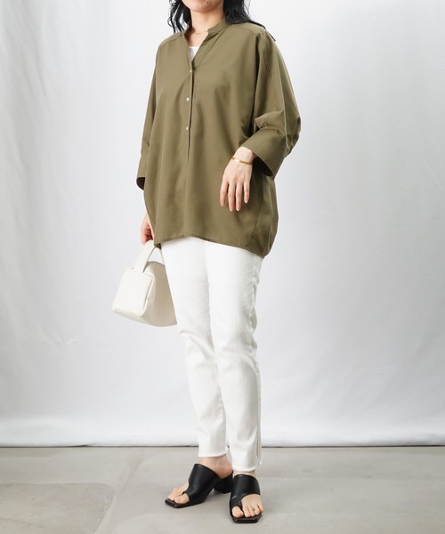 tシャツ LC/LLL UV冷感シアーコクーンドルマンブラウス レディース セール】LC/LLL UV冷感シアーコクーンドルマンブラウス（Tシャツ