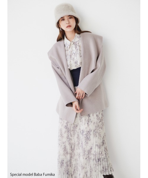 SNIDEL（スナイデル） コート FREE ライトグレー レディース