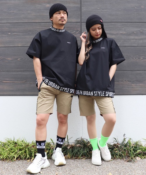 「LUXE/R GOLF」 半袖Tシャツ X-LARGE ベージュ メンズ
