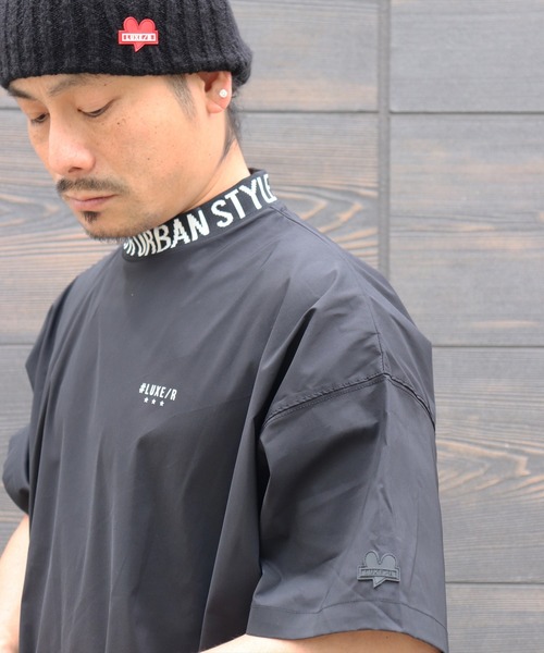 「LUXE/R GOLF」 半袖Tシャツ X-LARGE ベージュ メンズ