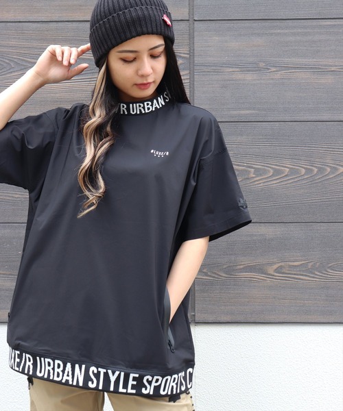 「LUXE/R GOLF」 半袖Tシャツ X-LARGE ベージュ メンズ