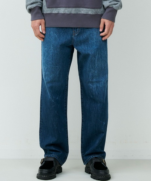 UNION ダークブルー ストレートデニム UNION HERCULES MADE】ワーク 