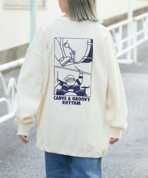 「CIAOPANIC TYPY」 長袖Tシャツ MEDIUM ブラック メンズ