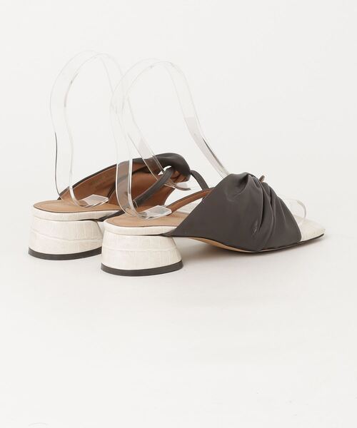 「Daniella&GEMMA」 ミュール 36 ダークブラウン レディース_画像2