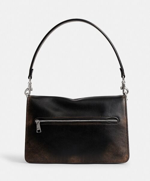 coach コーチ　タビー　チェーン　ブラック　レザー　ショルダーバッグ　cロゴ COACH ショルダーバッグ バッグ チェーン タビー ショルダー