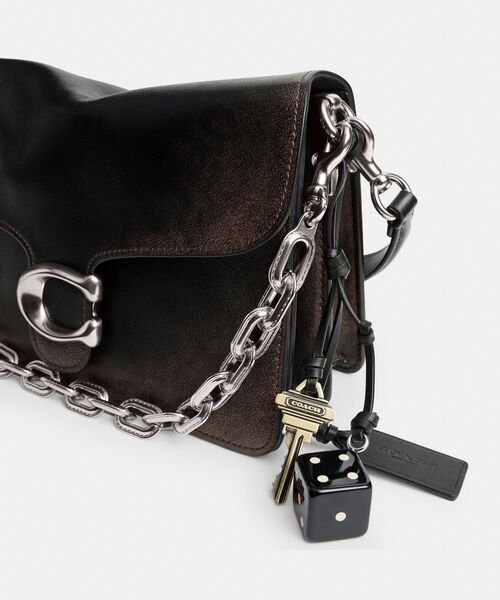 COACH チェーン タビー クロスボディ ショルダーバッグ 黒 COACH ショルダーバッグ バッグ チェーン タビー ショルダー