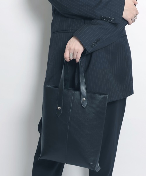 YArKA トートバッグ 「YArKA/ヤーカ」 real leather swing handle bag