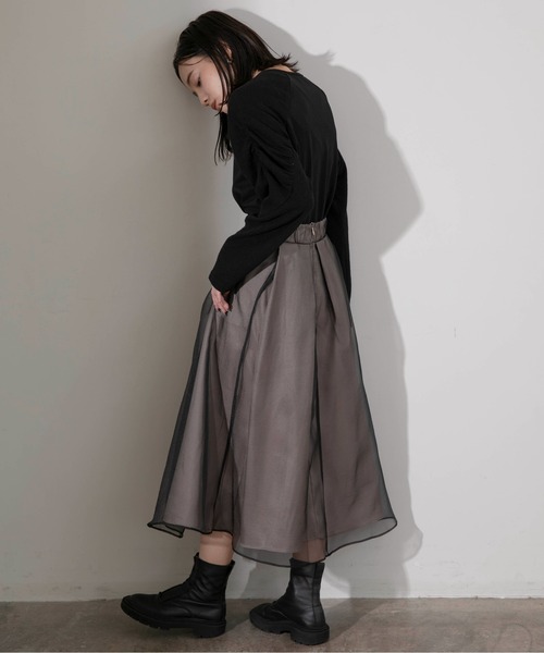 「Eimee Law」 長(zhǎng)袖カットソー 38 モカ レディース