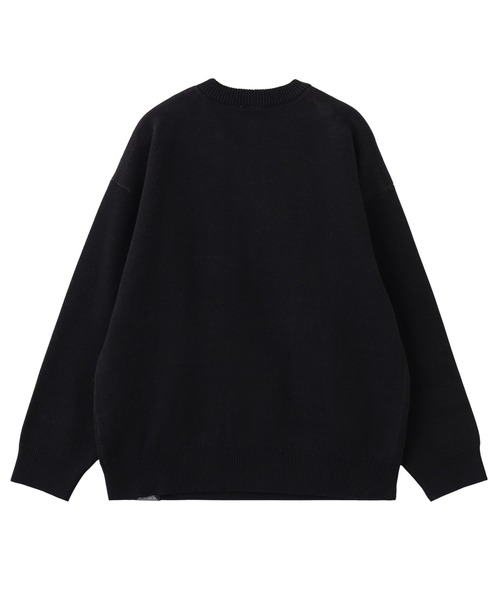 X-girl（エックスガール） ニット セーター CHERRY JACQUARD KNIT TOP