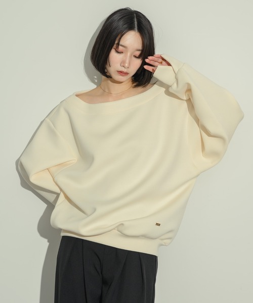 NEUNA（ヌナ） トレーナー スウェット ワンショルカットスウェット 