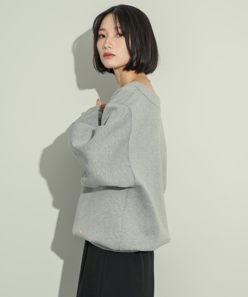 NEUNA（ヌナ） トレーナー スウェット ワンショルカットスウェット 