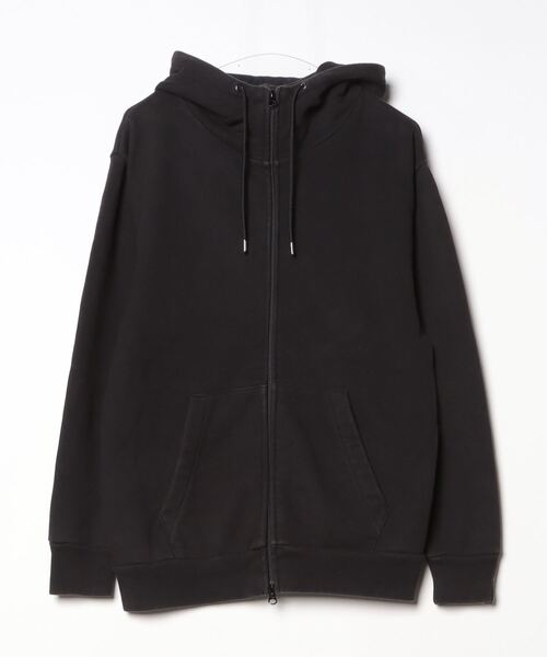 AG ブラック パーカー M WILD THINGS（ワイルドシングス） ジップアップパーカー M ブラック