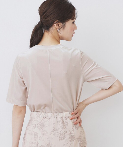 index（インデックス） tシャツ 半袖 「andGIRL掲載」ベロアボクシーT