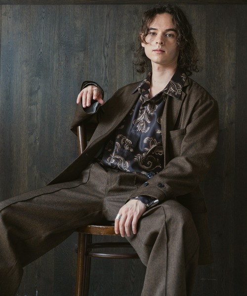 Casper John テーラードジャケット CASPER JOHN（キャスパージョン）の「Layered tailored jacket