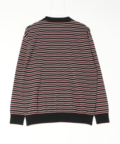 セーター ニット SADDLE SHOULDER POLO SWEATER ニットポロシャツ ゴルフウェア メンズ レディースの画像