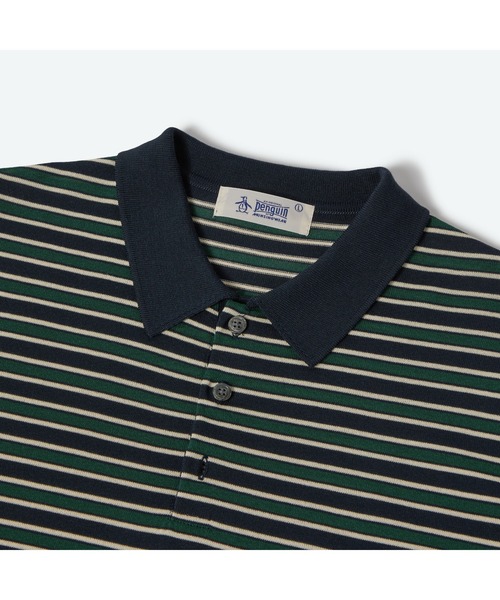 セーター ニット SADDLE SHOULDER POLO SWEATER ニットポロシャツ ゴルフウェア メンズ レディースの画像