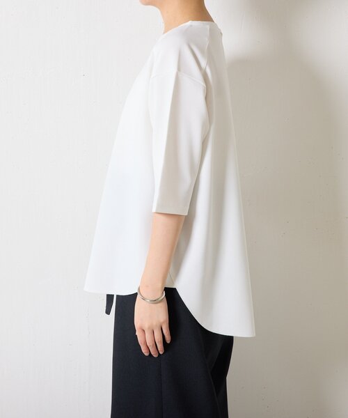 「COLLAGE GALLARDAGALANTE」 半袖カットソー FREE ネイビー レディース_画像3