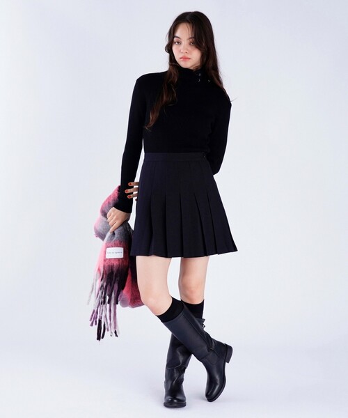 To b. by agnes スカート プリーツ ミニスカート : ZOZOTOWN Yahoo!店