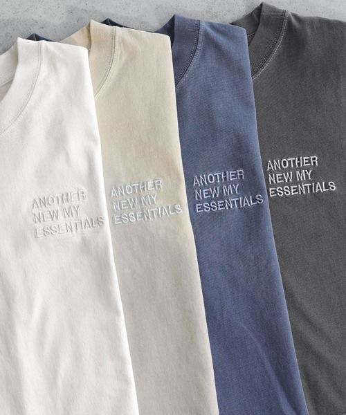 「ANME」 半袖Tシャツ M ネイビー レディース_画像3