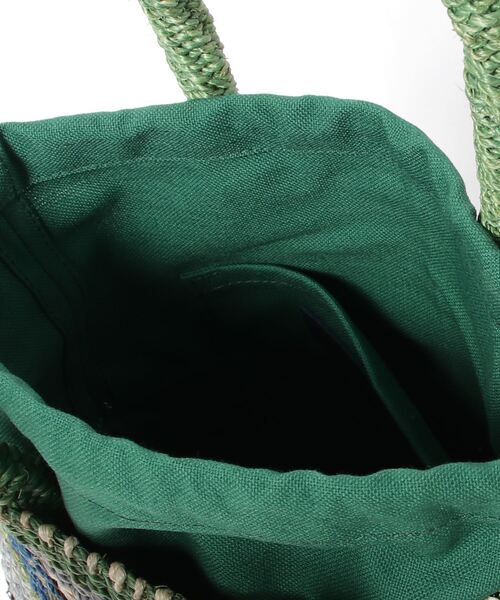 「VIOLAd'ORO」 かごバッグ ONE SIZE グリーン レディース_画像5