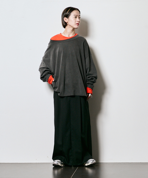 CITYSHOP（シティショップ） tシャツ COMBINATION LONG Tシャツ