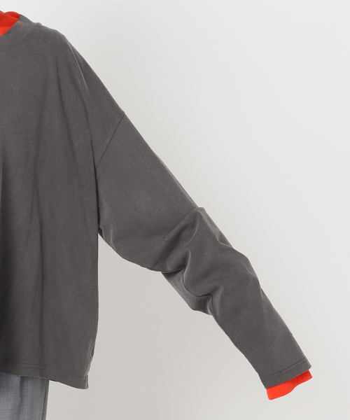 CITYSHOP（シティショップ） tシャツ COMBINATION LONG Tシャツ