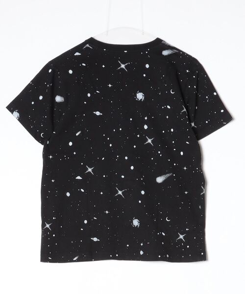 「Design Tshirts Store graniph」 半袖Tシャツ S ブラック レディース_画像2