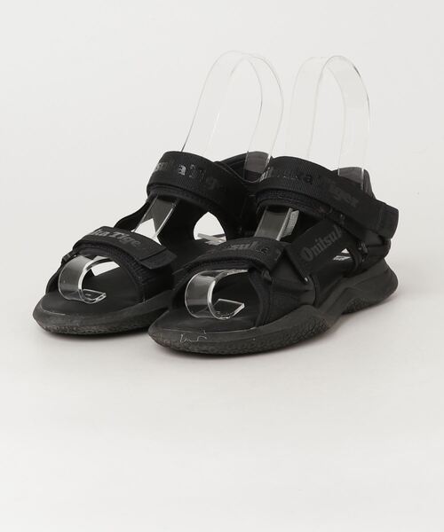 Onitsuka Tiger（オニツカタイガー） フラットサンダル 22 ブラック