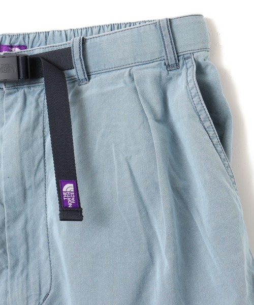 「THE NORTH FACE PURPLE LABEL」 ハーフパンツ 32inch サックスブルー メンズの画像
