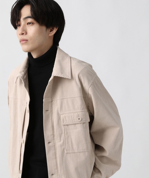 コーデュロイジャケット SHIPS: 〈セットアップ対応〉トリコット コーデュロイ 2B ジャケット