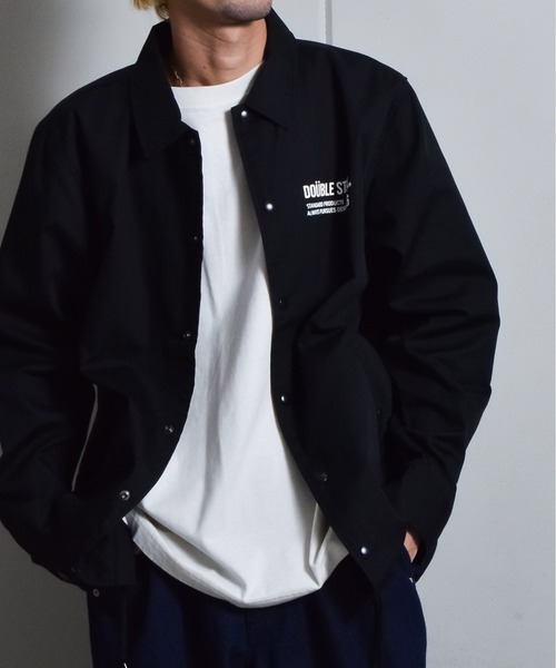 daodao210様 DOUBLE STEAL（ダブルスティール） コート ジャケット DSロゴプリント