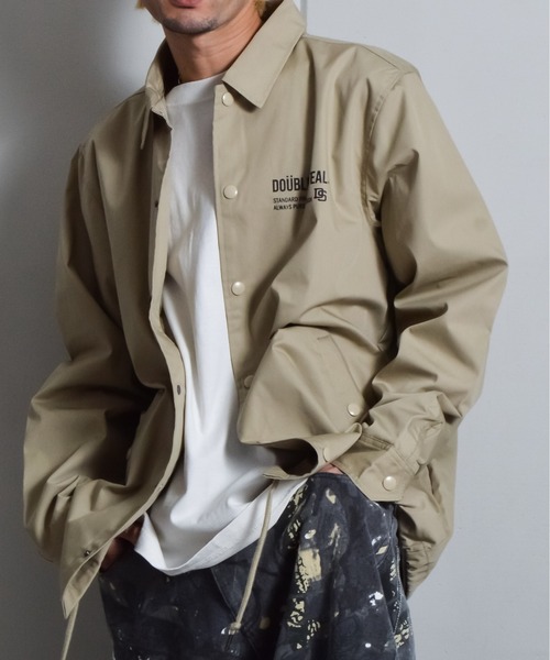 DOUBLE STEAL（ダブルスティール） コート ジャケット DSロゴプリント