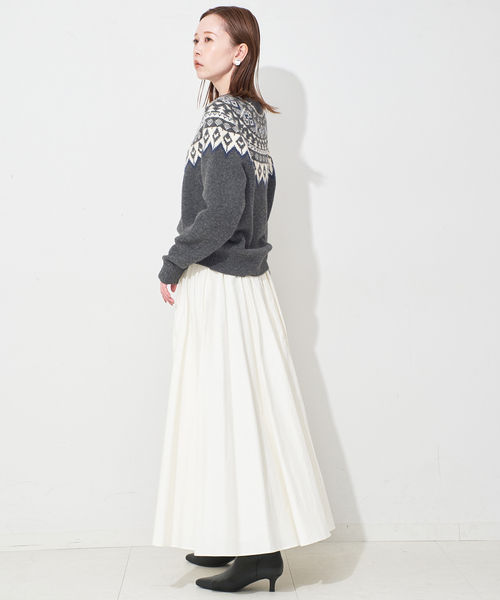 SLOBE IENA（スローブイエナ） ニット セーター フェアアイルニット