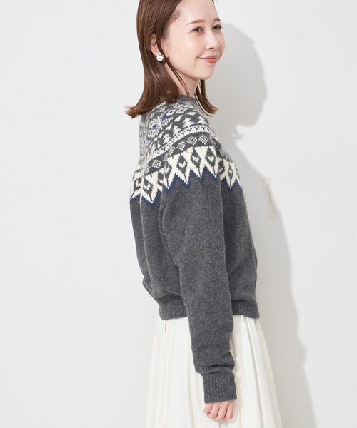 SLOBE IENA（スローブイエナ） ニット セーター フェアアイルニット