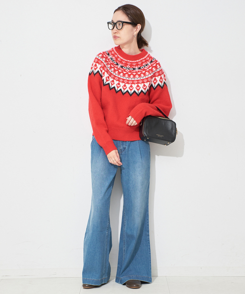 SLOBE IENA（スローブイエナ） ニット セーター フェアアイルニット