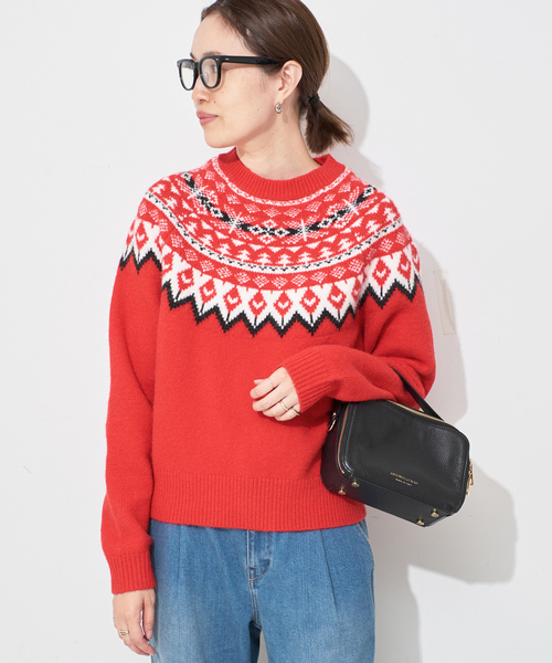 SLOBE IENA（スローブイエナ） ニット セーター フェアアイルニット