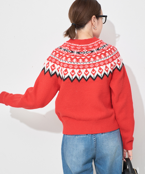 SLOBE IENA（スローブイエナ） ニット セーター フェアアイルニット