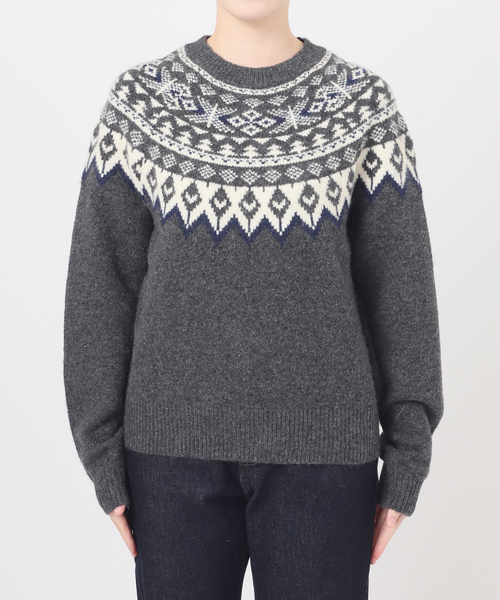 SLOBE IENA（スローブイエナ） ニット セーター フェアアイルニット