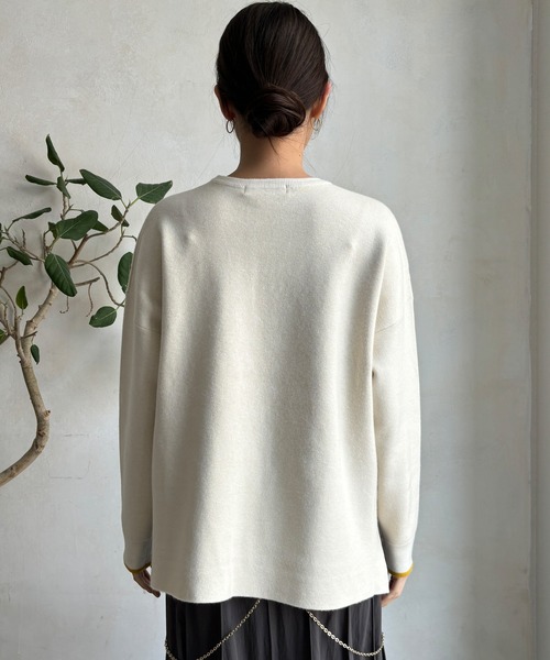 DouDou（ドゥドゥ） ニット セーター 「WEB限定」ダブルジャガード