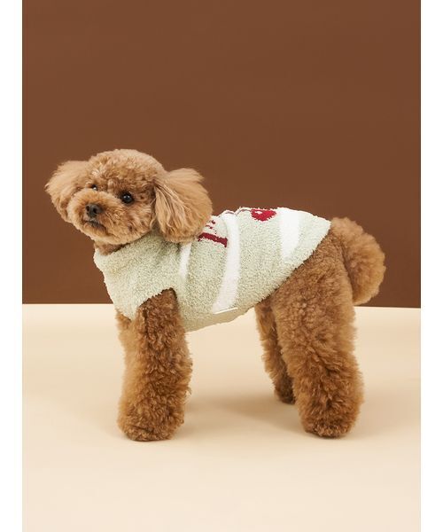 gelato pique（ジェラートピケ） 犬 服 「CAT＆DOG」ベビモコチェリー