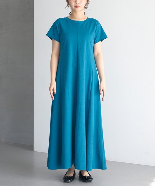 「LAVEANGE」 Tシャツワンピース M ブラック レディース_画像2