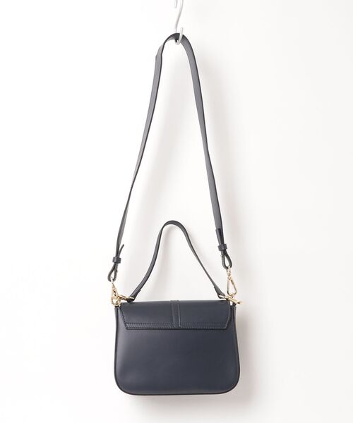 「MARCO BIANCHINI」 ワンポイント2WAYバッグ - ネイビー レディース_画像2