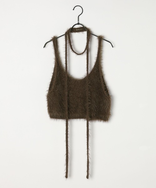 niko and…（ニコアンド） キャミソール 「WILLIAM B.ELIOTT」フェザー