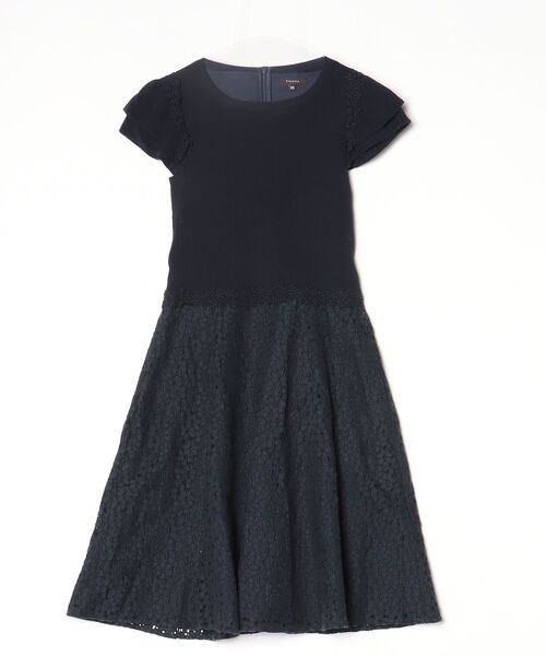 TOCCA ドッキングワンピース　S TOCCA（トッカ） ドッキングワンピース X-SMALL ネイビー レディース