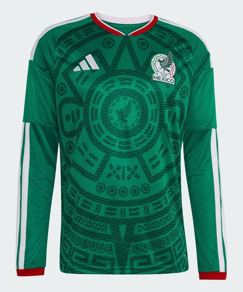 アディダス　メキシコ代表26ホームレプリカユニフォーム adidas（アディダス） tシャツ メキシコ代表 26 ホーム レプリカ 長袖