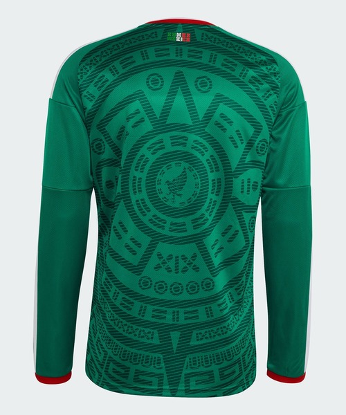 新品タグ付き　adidas メキシコ代表 ユニフォームXL adidas（アディダス） tシャツ メキシコ代表 26 ホーム レプリカ 長袖