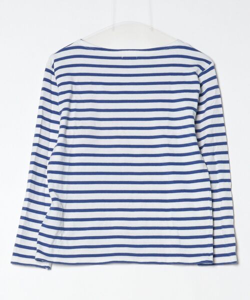 「Armor lux」 ボーダー柄長袖カットソー 2 ホワイト レディース_画像2