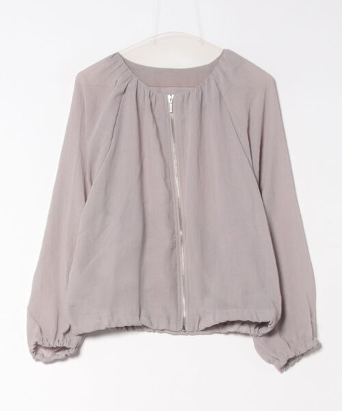 「INTERPLANET」 ブルゾン FREE ブラック レディース_画像6